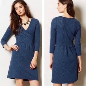 HD In Paris Surplice Dress from Anthropologie